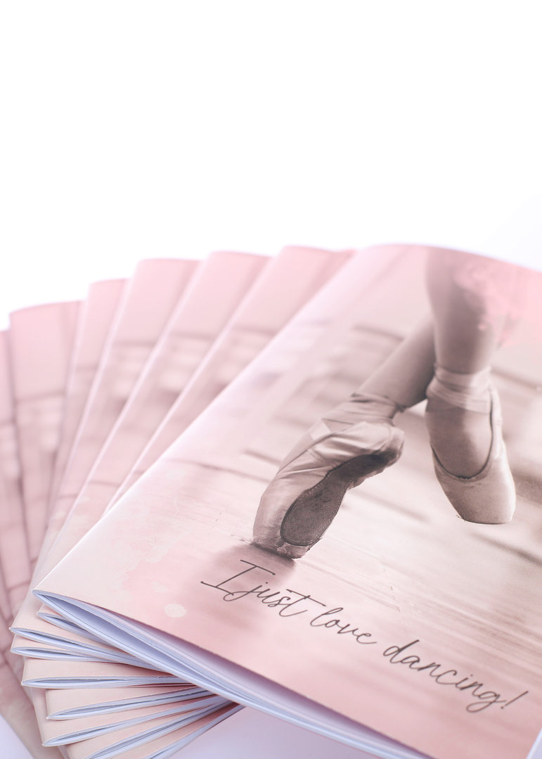 CosBow Schreibheft mit Ballettmotiv – Ansicht 2