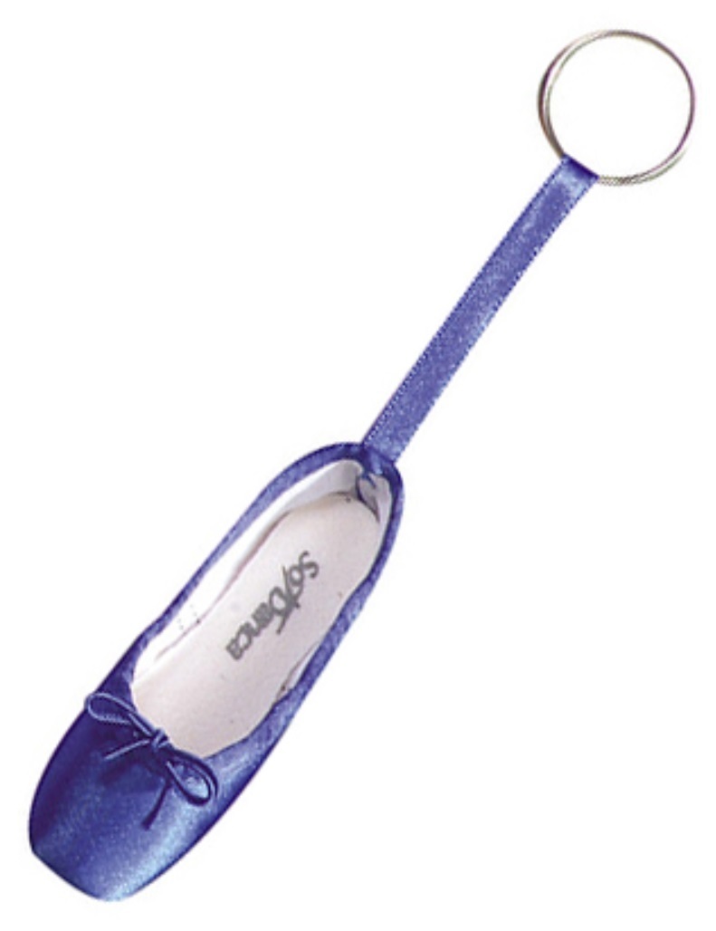 So Danca Schlüsselanhänger "Spitzenschuh" blau