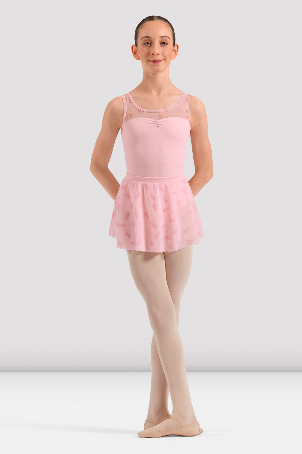 BLOCH Mila Floral Mesh-Ballettrock